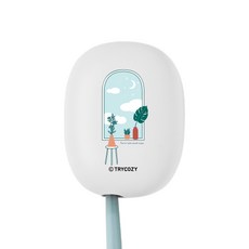 TRYCOZY 癒合 UVC LED 迷你便攜式強力牙刷清潔器 STB-022, 004白