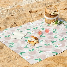 아르페지오베이직 감성 방수 피크닉 매트, 포유 베이지