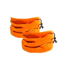 Karnik 超細纖維保暖圍脖 2入, 橘色(SMN001)