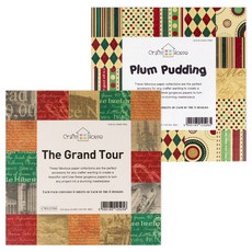 Dareez 厚款珠光色紙 Glory Christmas 6款 x 6張 + 歐洲城市 6款 x 6張 套組, 1套