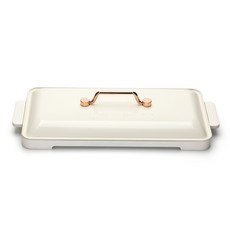 KIESLER IH 2孔電磁爐專用寬烤盤+鍋蓋組 KSL-IC400G, 48 x 25.5 x 3 厘米, 1組