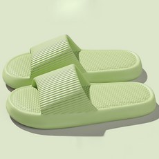 하이어데코 실내 거실 슬리퍼, 올리브, 1개