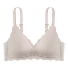 波浪邊前扣式哺乳內衣