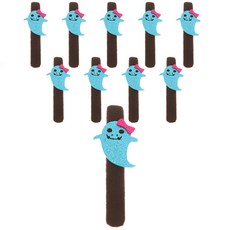 LivingDA 亮粉萬聖節手環, 10個, 藍色幽靈