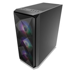 3RSYS 3RSYS K460 RGB電腦機殼 中塔 黑色, 單品