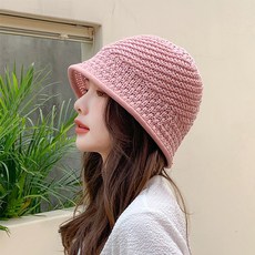 IT'S GOOD 10 每日編織漁夫帽 復古旅行郊遊水桶帽