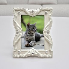 Onmom Company 納骨塔追思相框 迷你尺寸, 帝國 IV 象牙白, 1個