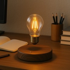 vittz LED Olis 便攜式木質氣氛燈, 燈泡色