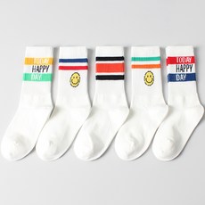 Kids FUTURE 兒童青少年網球中筒襪5件組