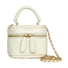 MIC CORN 女款迷你鏈條手提斜揹包 MTZ51622, 象牙白