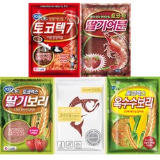 어떡코플러스 토코텍7 + 히트텍플러스 오리지널 + 딸기어분 + 딸기보리 + 옥수수보리 세트, 1세트