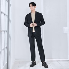 마인드브릿지 쿨 테이퍼드 투톤 냉감 통기성 밴딩팬츠 MYPT3102