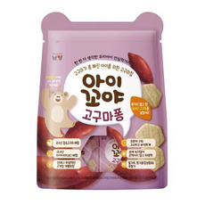 Iggoya 牙牙米餅, 紅薯, 30g, 1袋