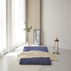 SKYSHOP 優質床墊, 10cm, 海軍藍