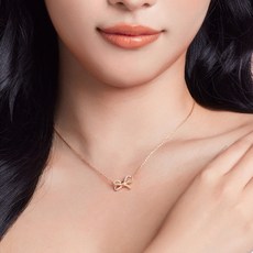 JULIUS 聚利時 女性用蝴蝶結項鍊 JSP-0001 + 購物袋