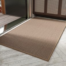 AFAMIC 艾法 棉麻感刮泥吸水玄關腳踏墊 160 x 90cm 幾何圖形, 02, 1個