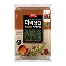 양반 더 바삭한 양반김 전장 5p, 125g, 1개