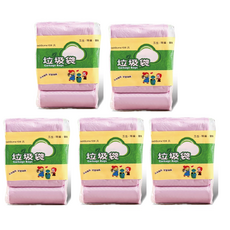 加厚垃圾袋 25捲 顏色隨機, 1組, 510g