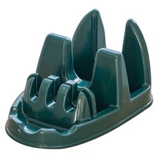 廚房用具鍋蓋砧板支架, 1個, 綠色