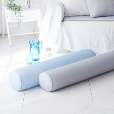 La Pomme So Cool 3D空氣網眼夏季身體枕頭 2入, 冰灰色