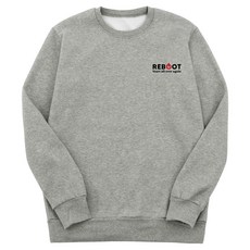 REBOOT 刷毛大學T