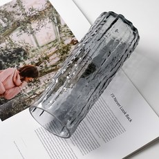 晨間香氣 玻璃復古感性 Pinepol 玻璃花瓶, 灰色