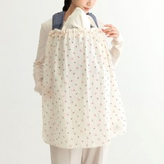 와이엠마마 다용도 아기띠 거즈 블랭킷, 메리레드