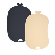 Innol TPU安全砧板 2入組, 黑魚子醬,香草