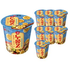 Nongshim 農心 即食杯裝鍋巴湯 中式海鮮口味, 36.1g, 8入