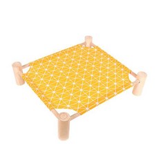 Open Space 寵物木製吊床, 黃色