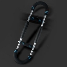 soonZAM 手臂肌力強化可調節彈簧運動器材 U型多功能健身, 1個, 藍色