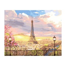 iLovePainting DIY名畫繪製, Z28 艾菲爾鐵塔的浪漫, 1個