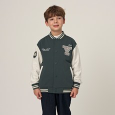 YALE KIDS YALE Y Logo 運動風大學外套 YJCCJKE33372