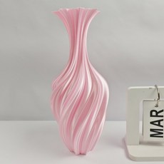 Mirnoa 麻花花瓶 MMM3505, 粉紅色