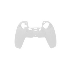 PS5 DualSense 控制器矽膠家用遊戲主機保護殼, 白色, 1個