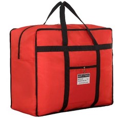 조이앤조이 튼튼한 이불 정리 수납 보관백 중, 05 빨간색 검은색 테두리, 1개