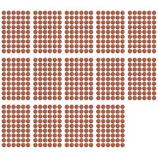 Mazing Choice 家具刮痕貼紙 棕色, 14個