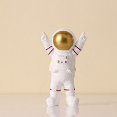 太空人室內裝飾擺飾 迷你金色勝利, 混合色