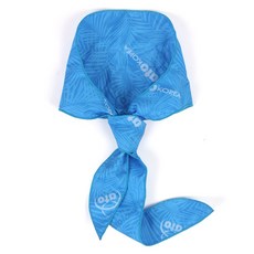 ato 寬版涼感圍巾, 天藍色