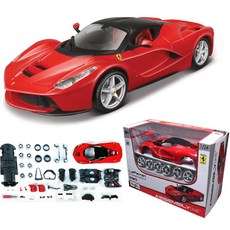 Maisto 1:24 法拉利 LaFerrari 組裝模型車 紅色, 1組