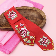 Bidangil Oldam 花朵刺繡韓服髮帶