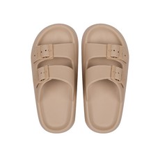 shoes& 女款EVA涼拖鞋 SN067, 米色, 230~235