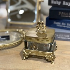 CoTe TaBLe 方形玻璃盒 HB32747, 1個, 古銅色