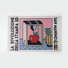 普普藝術漫畫風格 獨特居家百搭玄關地墊, 02