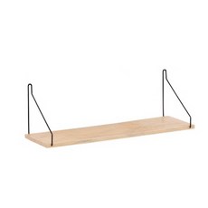 Lifesalim 免打孔木質置物架, 混色