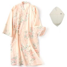 Hazelly 頂級浴袍 L + 乾髮巾組合 YP09, 類型3, 1套