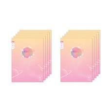 ibis 女童用 小學3~6年級 窄格 親師聯絡簿 11598, 10個, 行星