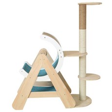 펫트롱 고양이 미니 캣타워 세트, 혼합색상, 1세트