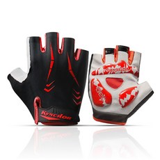 KyNCILOR 市集風格 戶外室內運動半指手套 雙手組, 款式1, 1個