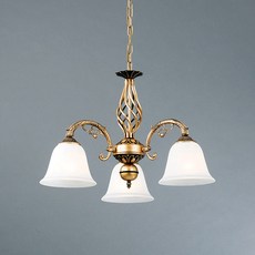 網美風城堡3頭向下古典風格吊燈 水晶吊燈, 混合色